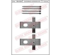 ACCESSORY KIT, DISC BRAKE PADS FOR BMW E38 E31 QUICK BRAKE 109-1634