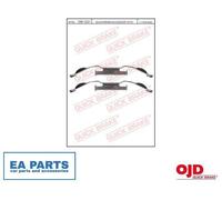 Accessory Kit, disc brake pads for BMW E46 E90 E93 E92 E91 QUICK BRAKE 109-1221