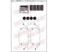 ACCESSORY KIT, DISC BRAKE PADS FOR BMW E70 E71 QUICK BRAKE 109-1792