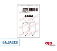 Accessory Kit, disc brake pads for BMW E71 QUICK BRAKE 109-1792