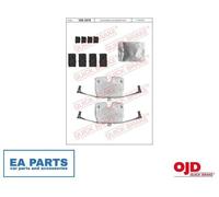 Accessory Kit, disc brake pads for BMW F07 F01 E70 F15 QUICK BRAKE 109-1879