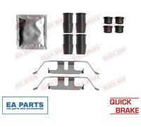 Accessory Kit, disc brake pads for BMW QUICK BRAKE 109-1850 NEW