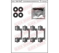 ACCESSORY KIT, DISC BRAKE PADS FOR CHRYSLER 300C QUICK BRAKE 109-1784