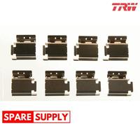 ACCESSORY KIT, DISC BRAKE PADS FOR CITROËN FIAT LANCIA TRW PFK413