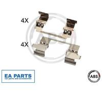 Accessory Kit, disc brake pads for HONDA ACCORD A.B.S. 1840Q
