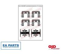 Accessory Kit, disc brake pads for HONDA ACCORD QUICK BRAKE 109-1208