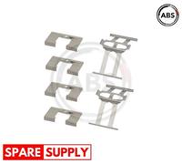 ACCESSORY KIT, DISC BRAKE PADS FOR HONDA EDIX STREAM A.B.S. 1863Q