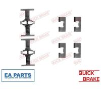 Accessory Kit, disc brake pads for HONDA MG ROVER QUICK BRAKE 109-1092 NEW