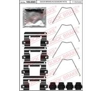 ACCESSORY KIT, DISC BRAKE PADS FOR HYUNDAI KIA QUICK BRAKE 109-0065