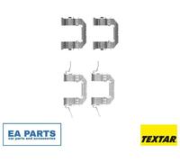 Accessory Kit, disc brake pads for INFINITI EX G M M35 TEXTAR 82507500