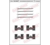 ACCESSORY KIT, DISC BRAKE PADS FOR IVECO DAILY I VAN QUICK BRAKE 109-0969