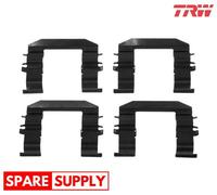 ACCESSORY KIT, DISC BRAKE PADS FOR KIA SORENTO TRW PFK519