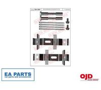 Accessory Kit, disc brake pads for LAND ROVER RANGE ROVER QUICK BRAKE 109-1894