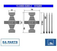 Accessory Kit, disc brake pads for MERCEDES-BENZ C215 W163 ATE 13.0460-0269.2