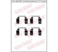 ACCESSORY KIT, DISC BRAKE PADS FOR MITSUBISHI COLT DELICA QUICK BRAKE 109-1103