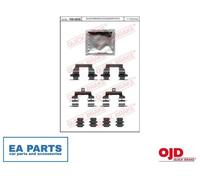 Accessory Kit, disc brake pads for NISSAN DUALIS QASHQAI QUICK BRAKE 109-0026