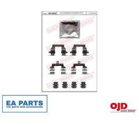 Accessory Kit, disc brake pads for NISSAN PEUGEOT RENAULT QUICK BRAKE 109-0026