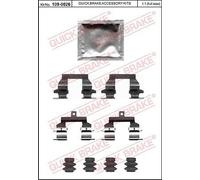 ACCESSORY KIT, DISC BRAKE PADS FOR NISSAN PEUGEOT RENAULT QUICK BRAKE 109-0026