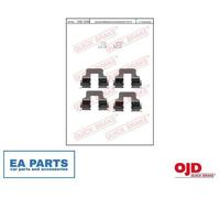 Accessory Kit, disc brake pads for OPEL ASTRA H QUICK BRAKE 109-1245