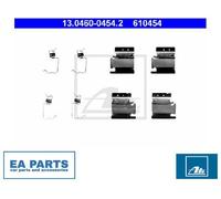 Accessory Kit, disc brake pads for PEUGEOT 206 307 ATE 13.0460-0454.2