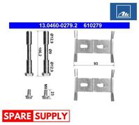 ACCESSORY KIT, DISC BRAKE PADS FOR PORSCHE CAYENNE ATE 13.0460-0279.2