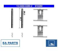 Accessory Kit, disc brake pads for PORSCHE CAYENNE ATE 13.0460-0280.2