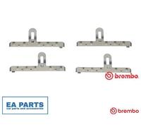 Accessory Kit, disc brake pads for SEAT VW BREMBO A 02 303