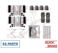 Accessory Kit, disc brake pads for TOYOTA RAV 4 QUICK BRAKE 109-1836