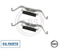 Accessory Kit, disc brake pads for VW CARAVELLE T4 Bus A.B.S. 1747Q
