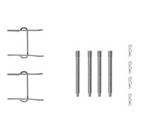 Accessory Kit For Brake Pad HELLA 8DZ 355 202-401 Fits Mercedes Peugeot 406 605