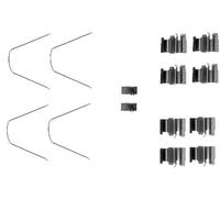 HELLA 8DZ 355 203-161 Brake pad fitting kit