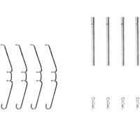 Accessory Kit For Brake Pad HELLA 8DZ 355 204-011 Fits Daimler Jaguar Renault