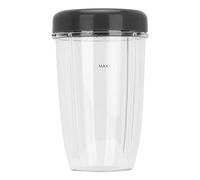 Accessory Kit for Cup and Resealable Lid Replacement Part Kit 32oz/24oz/18oz Blender Accessory Replacement(Medium Cup 24Oz)