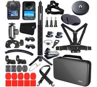 Accessory Kit for DJI Osmo 360 Magnetic Mounting Bundle with Carrying Case Selfie Stick and Adhesive Pads 60O