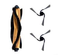 Accessory Kit for Dreame D20 Air Plus Robot Vacuum Cleaner - Roller Brush Side Brushes Replacement Parts High Efficiency Dirt Removal Pet Hair Tool Floor Care