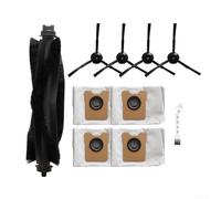 Accessory Kit for Eufy For Omni C20 Featuring Carbon Fabric Dust Bags Main Brush Side Brushes and Cleaning Brush
