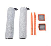 Accessory Kit for Uwant D5/ D5 Pro/ D100/ D100 Pro/ A60/ V8/ V10/ D500, Includes Roller Brushes, HEPA Filters and Odor-Neutralizing Components for Floor Scrubber