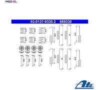 Brake shoe repair kit 03.0137-9330.2 ATE for KIA HYUNDAI