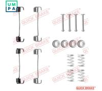 ACCESSORY KIT PARKING BRAKE SHOES 105-0619 FOR BMW M30B32 M30B32 3.2L 6cyl