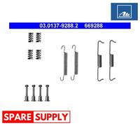 ACCESSORY KIT, PARKING BRAKE SHOES FOR BMW E46 E39 E60 F07 ATE 03.0137-9288.2