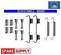 ACCESSORY KIT, PARKING BRAKE SHOES FOR BMW E81 E87 F20 F21 ATE 03.0137-9265.2