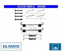 Accessory Kit, parking brake shoes for CHRYSLER 300 300C ATE 03.0137-9269.2
