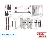 Accessory Kit, parking brake shoes for FIAT DUCATO QUICK BRAKE 105-0875S