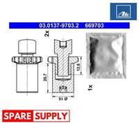 ACCESSORY KIT, PARKING BRAKE SHOES FOR MERCEDES-BENZ S124 ATE 03.0137-9703.2
