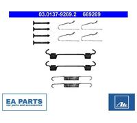 Accessory Kit, parking brake shoes for MERCEDES-BENZ W163 ATE 03.0137-9269.2
