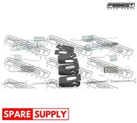 ACCESSORY KIT, PARKING BRAKE SHOES FOR NISSAN ALMERA FEBEST 0204-F15ER-KIT