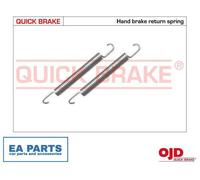 Accessory Kit, parking brake shoes for OPEL SAAB VAUXHALL QUICK BRAKE 105-0480