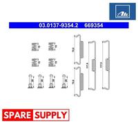 ACCESSORY KIT, PARKING BRAKE SHOES FOR PORSCHE CAYENNE ATE 03.0137-9354.2