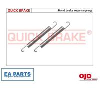 Accessory Kit, parking brake shoes for SAAB 9-3 9-5 900 QUICK BRAKE 105-0480
