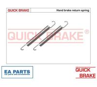 Accessory Kit, parking brake shoes for SAAB 900 II Coupe QUICK BRAKE 105-0480